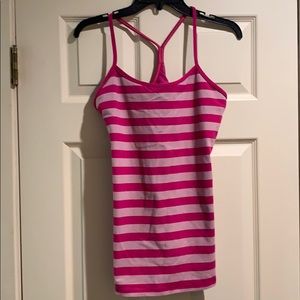 Lululemon Racerback cami with built in bra